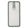Hubrendy Bez Xiaomi Redmi Note 8 Pro Kılıf Montreal Silikon Kapak - Yeşil
