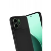 Hubrendy Bez Oppo Reno 14 Auto Focus Karbon Kapak - Siyah