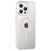 Hubrendy SH Joko Apple İphone 14 Pro Max Move Taşlı Magsafe Kapak - Pembe