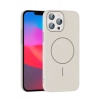 Hubrendy SH Joko Apple İphone 15 Pro Max Broş Magsafe Kapak - Krem