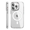 Hubrendy SH Joko Apple İphone 15 Pro Max Kılıf Crystal Magsafe Kapak - Şeffaf