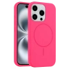 Hubrendy SH Joko Apple İphone 15 Pro Max Kılıf Jully Magsafe Kapak - Pembe