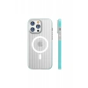 Hubrendy SH Joko Apple İphone 15 Pro Max Line Magsafe Kapak - Mavi