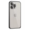 Hubrendy SH Joko Apple İphone 15 Pro Metal Bumper Mat Kapak - Siyah