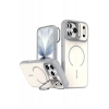 Hubrendy SH Joko Apple İphone 17 Pro Flexa Magsafe Kapak - Beyaz