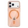Hubrendy SH Joko Apple İphone 17 Pro Max Pc Blank Magsafe Kapak - Turuncu