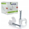Hubrendy SH Karya 2 Numara 6 Mm Çelik Çivili Kroşe (100lü Paket)