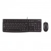 Hubrendy SH Logitech Mk120 Usb Q Siyah Kablolu Klavye + Mouse Set