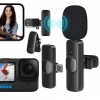 Hubrendy SH Magicvoice K8 Kablosuz Type-c Vlogger Yaka Mikrofonu (android, Gopro, Osmo Action, İphone, İpad)