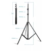 Hubrendy SH Newface 2.1 Tripod Stand Led Işık İçin