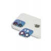 Hubrendy SH Newface Apple İphone 11 Pers Alüminyum Kamera Lens - Rainbow