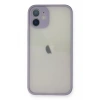 Hubrendy SH Newface Apple İphone 11 Pro Max Kılıf Montreal Silikon Kapak - Mor