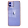 Hubrendy SH Newface Apple İphone 12 Kılıf Element Silikon - Pembe