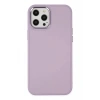 Hubrendy SH Newface Apple İphone 12 Pro Max Kılıf Asya Deri Silikon - Lila