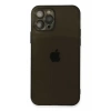 Hubrendy SH Newface Apple İphone 12 Pro Max Kılıf Fly Lens Silikon - Siyah
