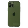 Hubrendy SH Newface Apple İphone 12 Pro Max Kılıf Fly Lens Silikon - Yeşil