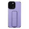 Hubrendy SH Newface Apple İphone 12 Pro Max Kılıf Mega Standlı Silikon - Lila
