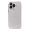Hubrendy SH Newface Apple İphone 13 Pro Max Kılıf Luko Lens Silikon - Sierra Blue