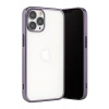 Hubrendy SH Newface Apple İphone 13 Pro Max Kılıf Razer Lensli Silikon - Mor