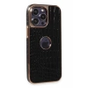 Hubrendy SH Newface Apple İphone 13 Pro Max Kılıf Snake Kapak - Siyah