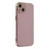 Hubrendy SH Newface Apple İphone 14 Kılıf Volet Silikon - Mor