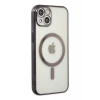 Hubrendy SH Newface Apple İphone 14 Plus Kılıf Magneticsafe Lazer Silikon - Siyah