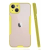 Hubrendy SH Newface Apple İphone 14 Plus Kılıf Platin Silikon - Sarı