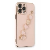 Hubrendy SH Newface Apple İphone 14 Pro Kılıf Esila Silikon - Pudra