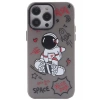 Hubrendy SH Newface Apple İphone 14 Pro Kılıf Prada Desenli Kapak - Prada Siyah - 1