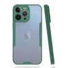 Hubrendy SH Newface Apple İphone 14 Pro Max Kılıf Platin Silikon - Yeşil