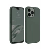 Hubrendy SH Newface Apple İphone 15 Pro Kılıf First Silikon - Koyu Yeşil