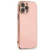 Hubrendy SH Newface Apple İphone 15 Pro Kılıf Volet Silikon - Pembe