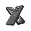 Hubrendy SH Newface Apple İphone 15 Pro Max Kılıf Elegant Kapak - Siyah