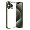 Hubrendy SH Newface Apple İphone 15 Pro Max Razer Lensli Silikon - Yeşil