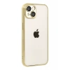 Hubrendy SH Newface Apple İphone 15 Razer Lensli Silikon - Gold