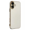 Hubrendy SH Newface Apple İphone 16 Kılıf Volet Silikon - Beyaz