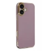 Hubrendy SH Newface Apple İphone 16 Kılıf Volet Silikon - Mor