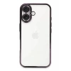 Hubrendy SH Newface Apple İphone 16 Plus Kılıf Razer Lensli Silikon - Mor