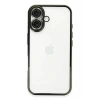 Hubrendy SH Newface Apple İphone 16 Plus Kılıf Razer Lensli Silikon - Yeşil