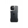 Hubrendy SH Newface Apple İphone 16 Pro Max Kılıf Boyi Silikon Kapak - Gümüş