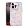 Hubrendy SH Newface Apple İphone 16 Pro Max Lumi Desenli Kapak - Mor