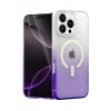 Hubrendy SH Newface Apple İphone 16 Pro Pummel Shiny Magsafe Kapak - Mor