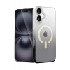 Hubrendy SH Newface Apple İphone 16 Pummel Shiny Magsafe Kapak - Siyah