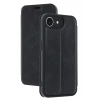 Hubrendy SH Newface Apple İphone 16e Kılıf Flip Cover - Siyah