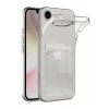 Hubrendy SH Newface Apple İphone 16e Kılıf Kart Şeffaf Silikon - Şeffaf