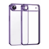 Hubrendy SH Newface Apple İphone 17 Air Razer Lensli Silikon - Mor