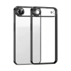 Hubrendy SH Newface Apple İphone 17 Air Razer Lensli Silikon - Siyah