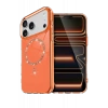 Hubrendy SH Newface Apple İphone 17 Pro Live Diamond Magsafe Kapak - Turuncu