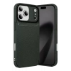 Hubrendy SH Newface Apple İphone 17 Pro Max Auto Focus Karbon Kapak - Koyu Yeşil