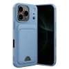 Hubrendy SH Newface Apple İphone 17 Pro Max Kelvin Kartvizitli Silikon - Mavi